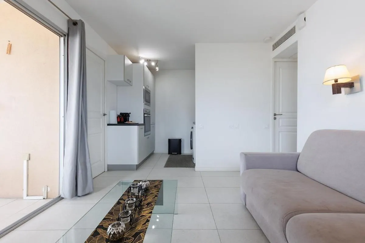 Cannes Beach - Vue Mer-Plage-Piscine-Clim-Wifi
